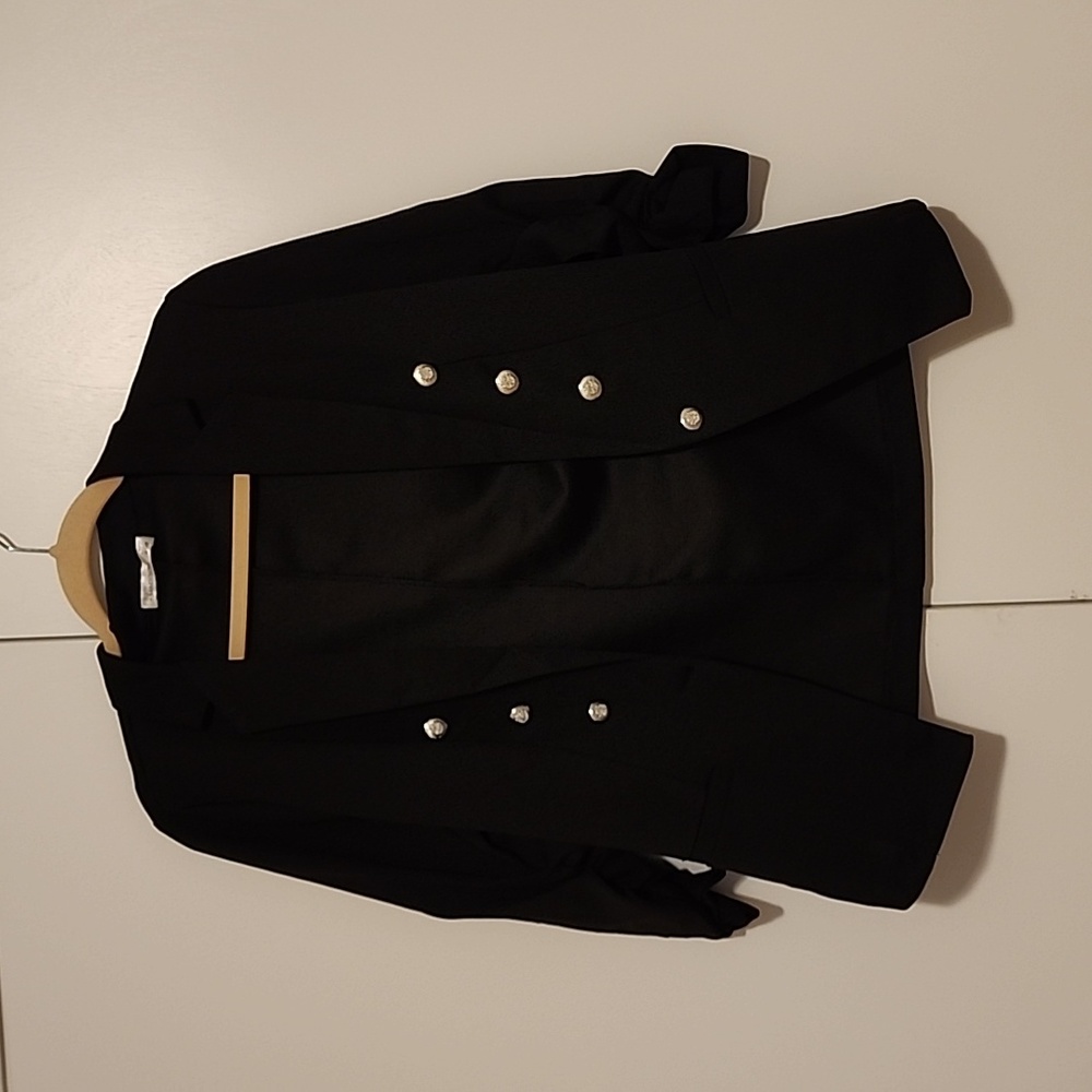 Military black jacket